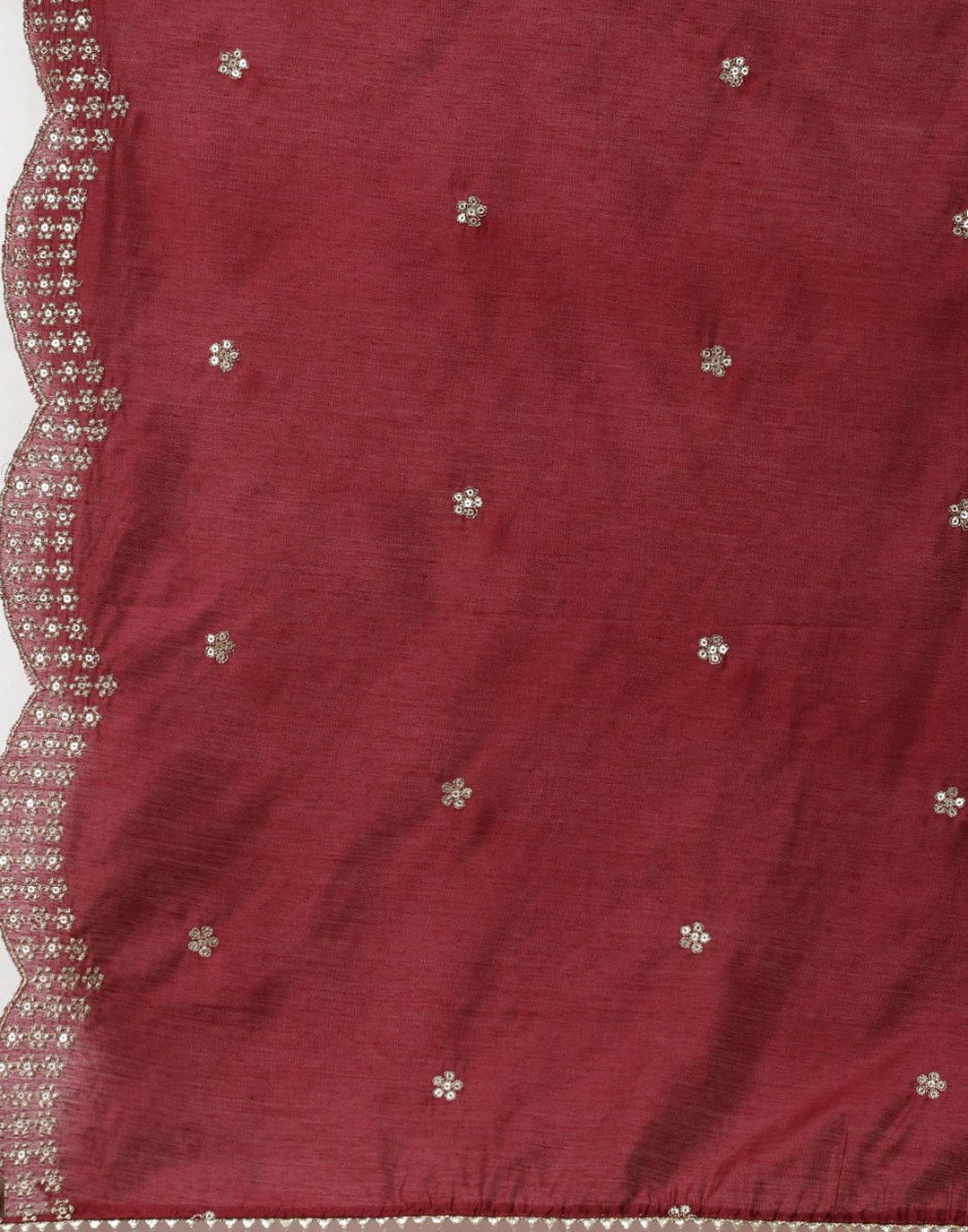 Embroidered Chanderi Suit Piece