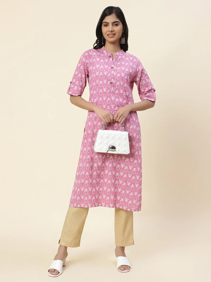 Printed Cotton Kurta