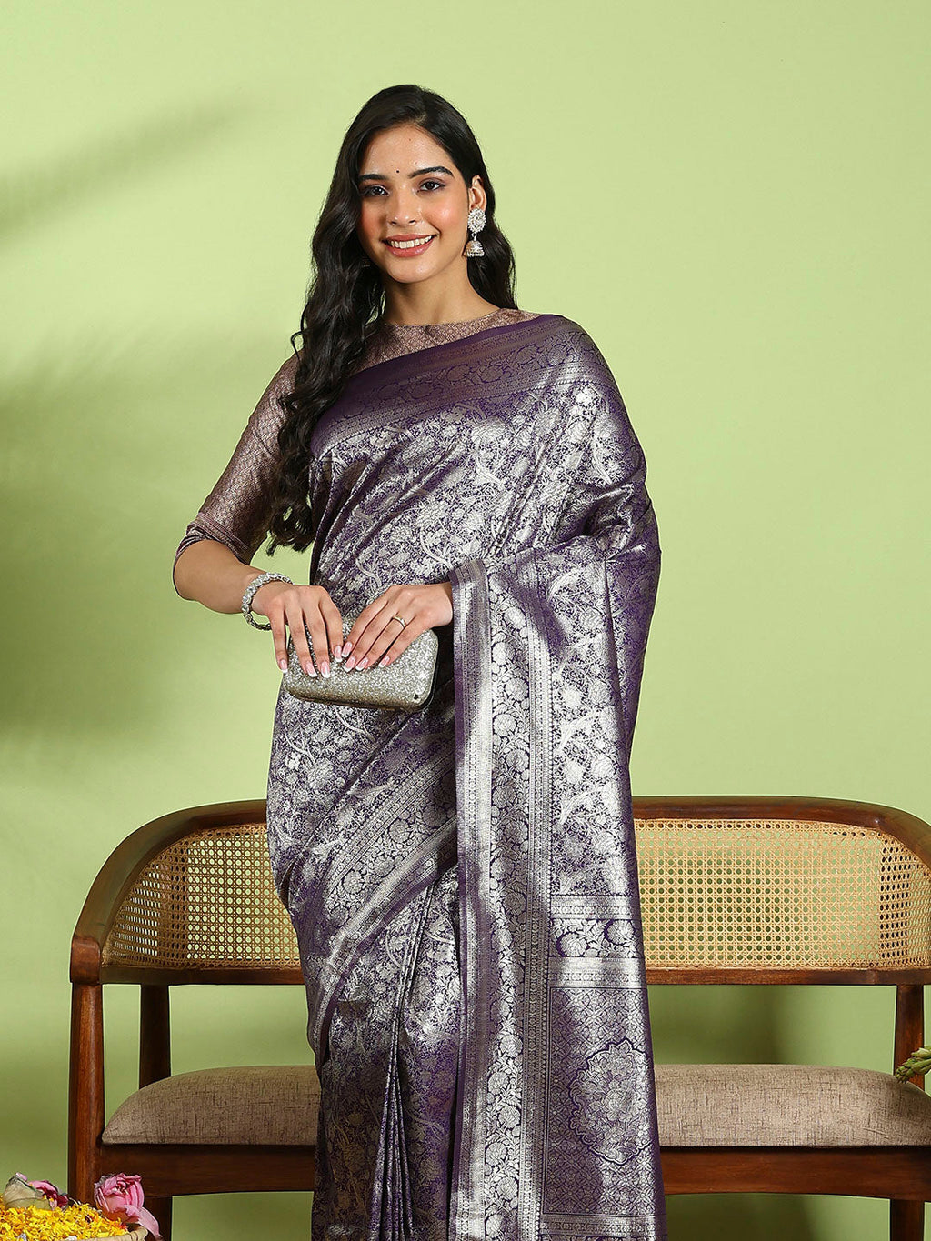 Woven Design Art Silk Saree