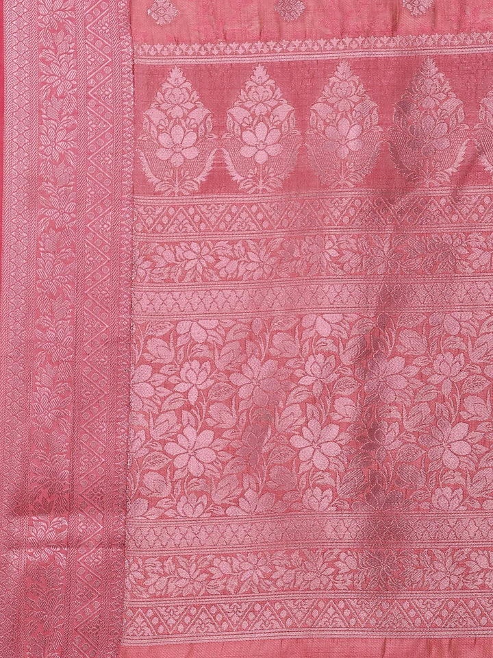 Zari Booti Handloom Woven Saree