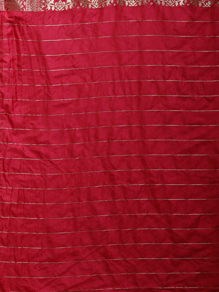 Embroidered Dola Silk Saree