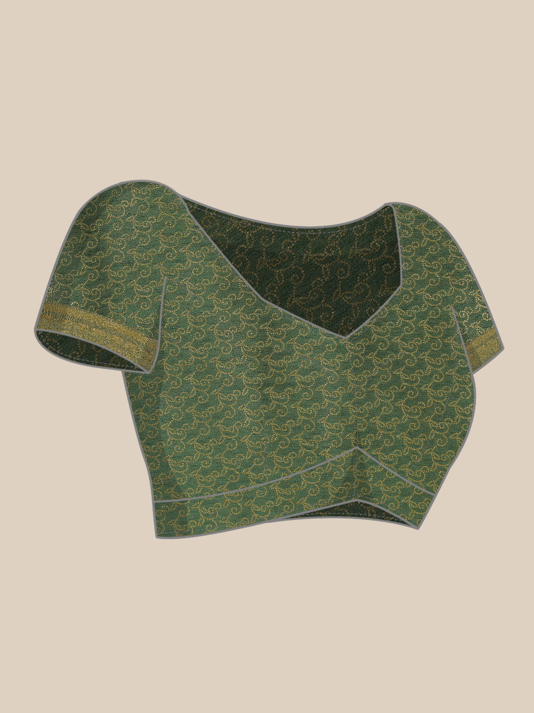 Brocade Zari Jaal Art Handloom Woven Saree