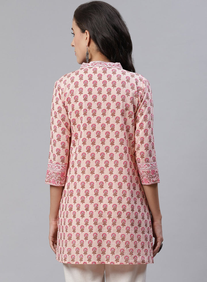 Cotton Printed Short Kurti