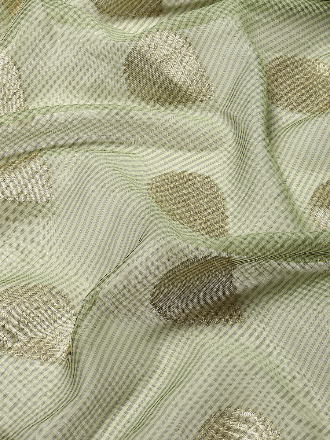 Zari Booti Woven Cotton Saree