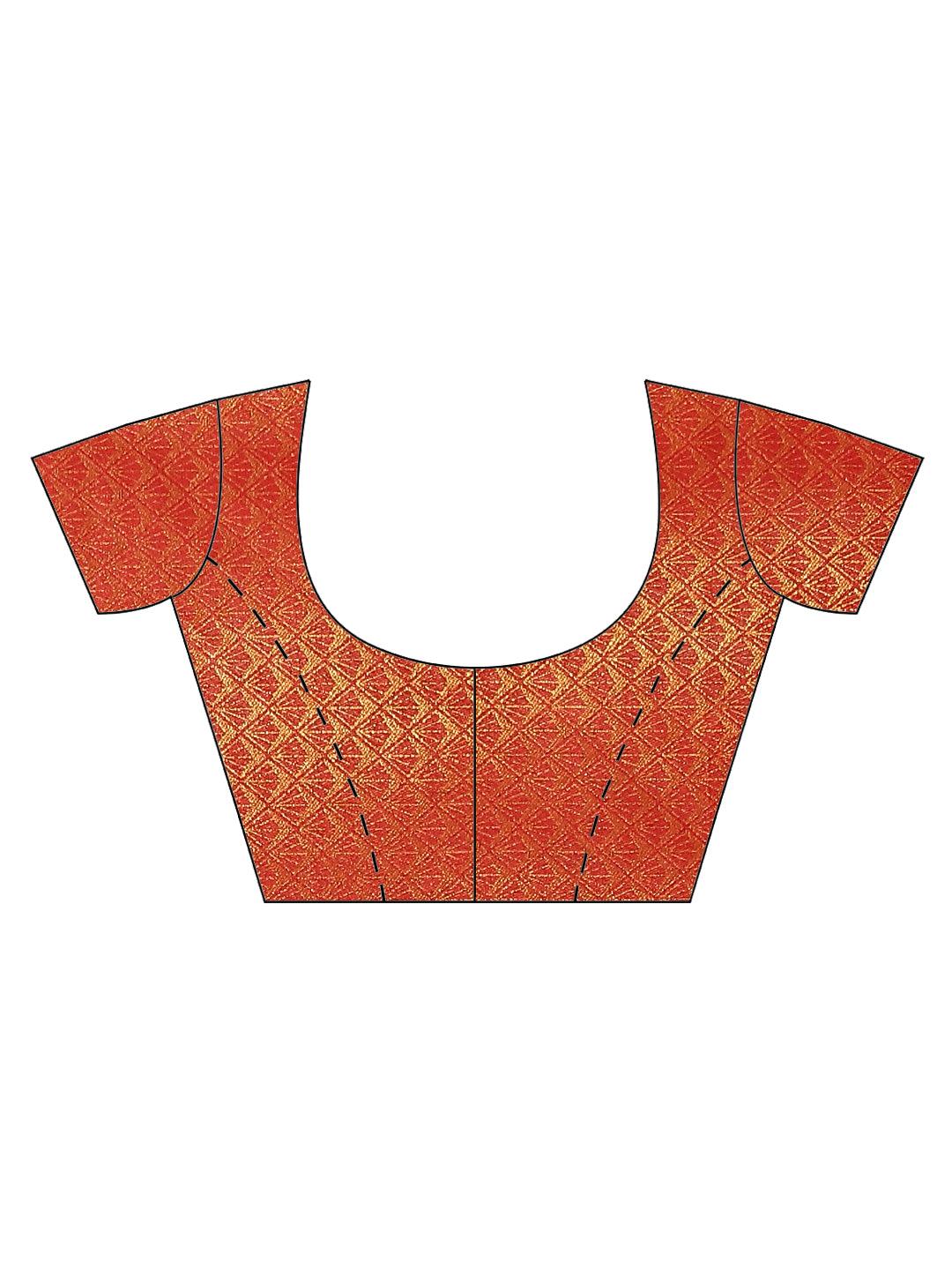 Brocade Zari Jaal Handloom Woven Saree