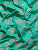 Floral Zari Jaal Handloom Woven Saree