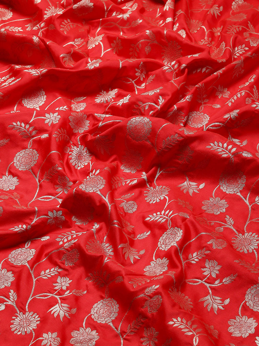 Zari Jaal Woven Art Silk Banarsi Saree