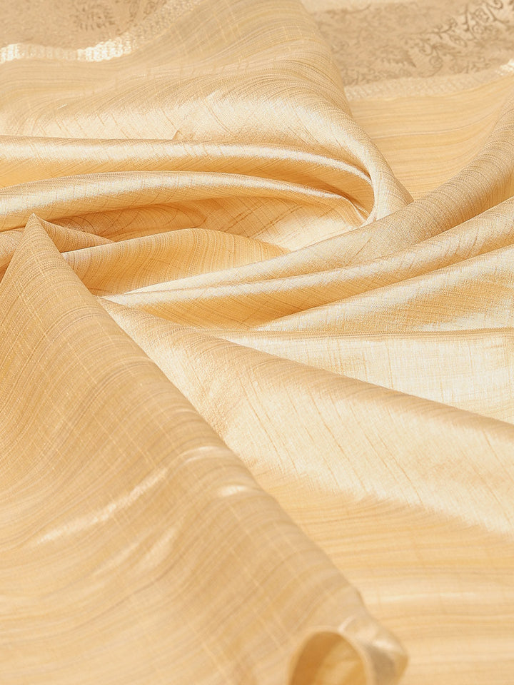 Resham Zari Border Art Silk Woven Saree