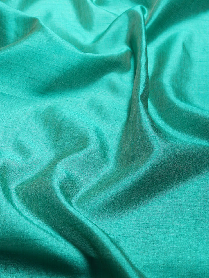 Plain Zari Border Handloom Woven Saree