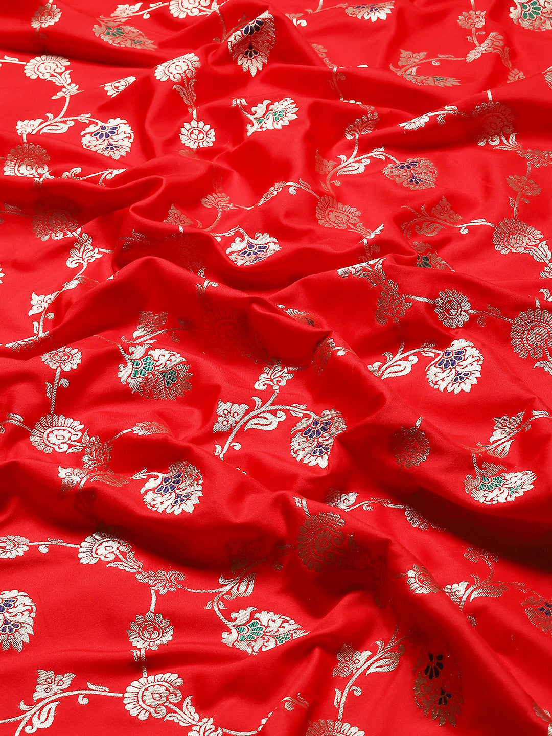 Zari Jaal Woven Art Silk Banarsi Saree