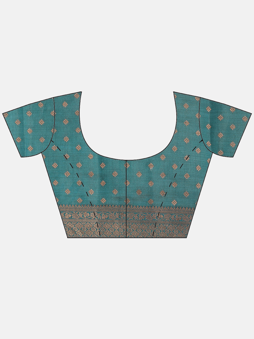 Zari Booti Handloom Woven Saree