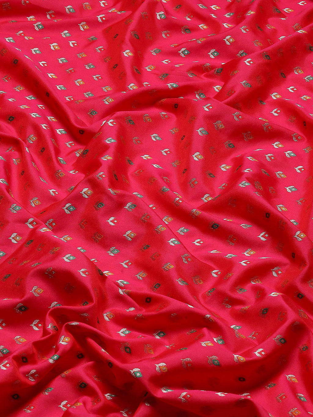 Zari Booti Woven Art Silk Banarsi Saree