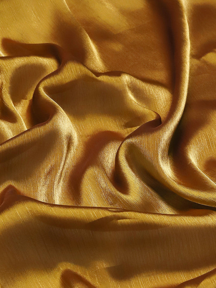 Plain Art slik Saree