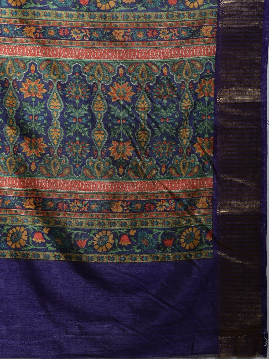 Digital Printed Art Silk Saree