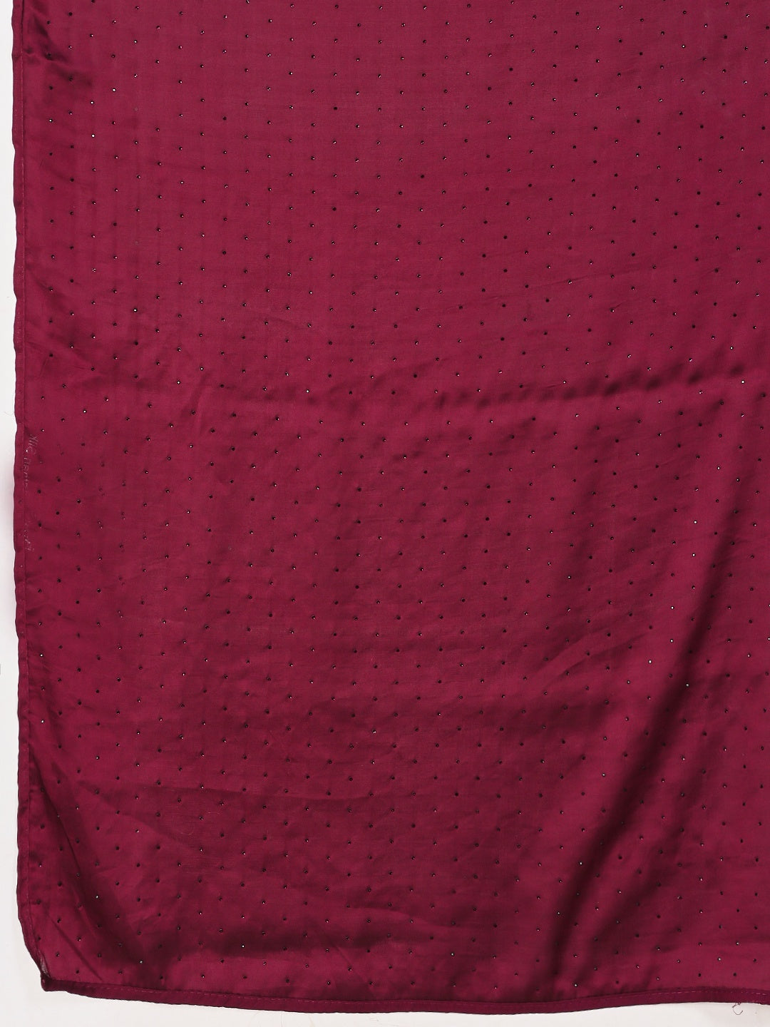 Embroidered Satin Saree