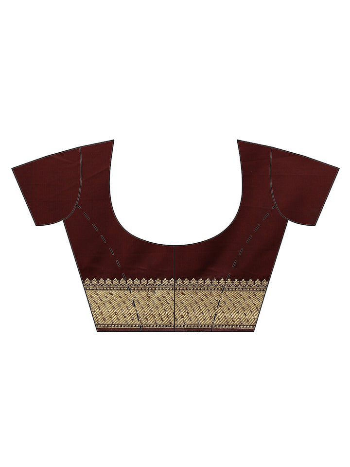 Floral Stone Jaal Banarasi Woven Saree