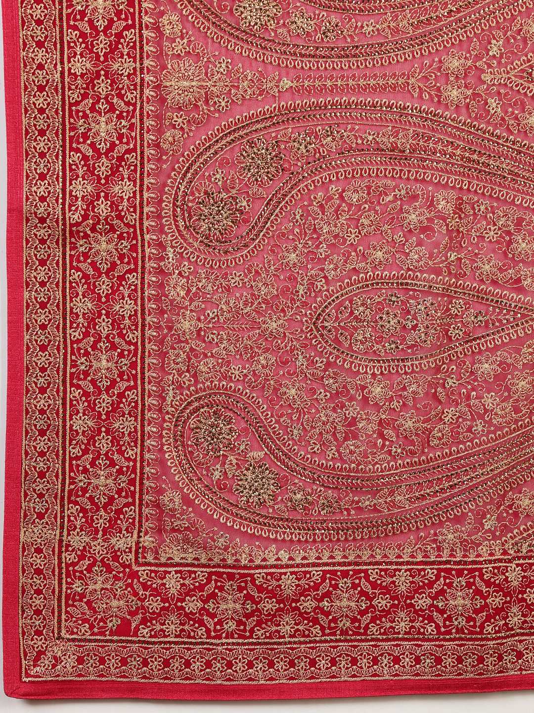 Embroidered Georgette Saree
