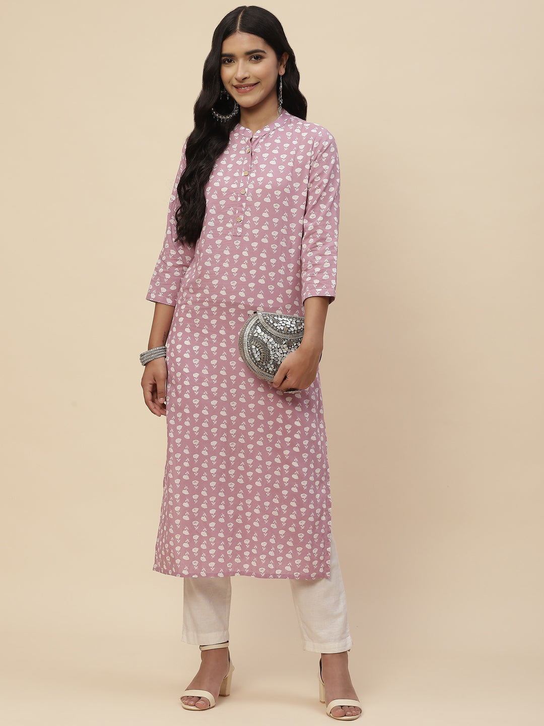 Printed Cotton Kurta