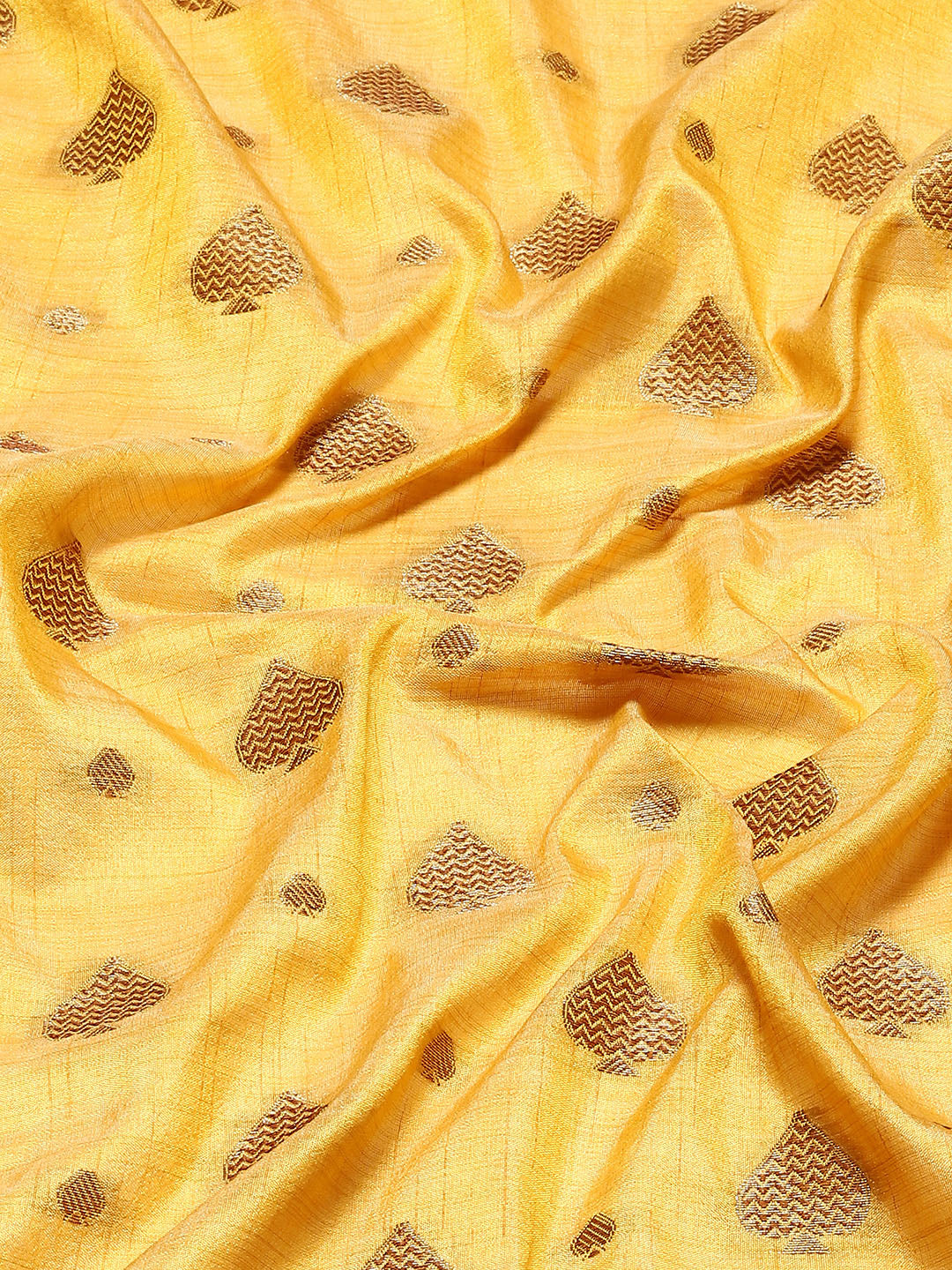Zari Border Booti Handloom Woven Saree