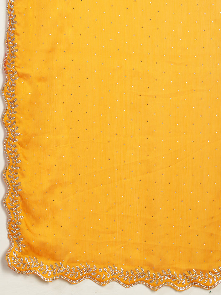 Digital Printed Chiffon Saree