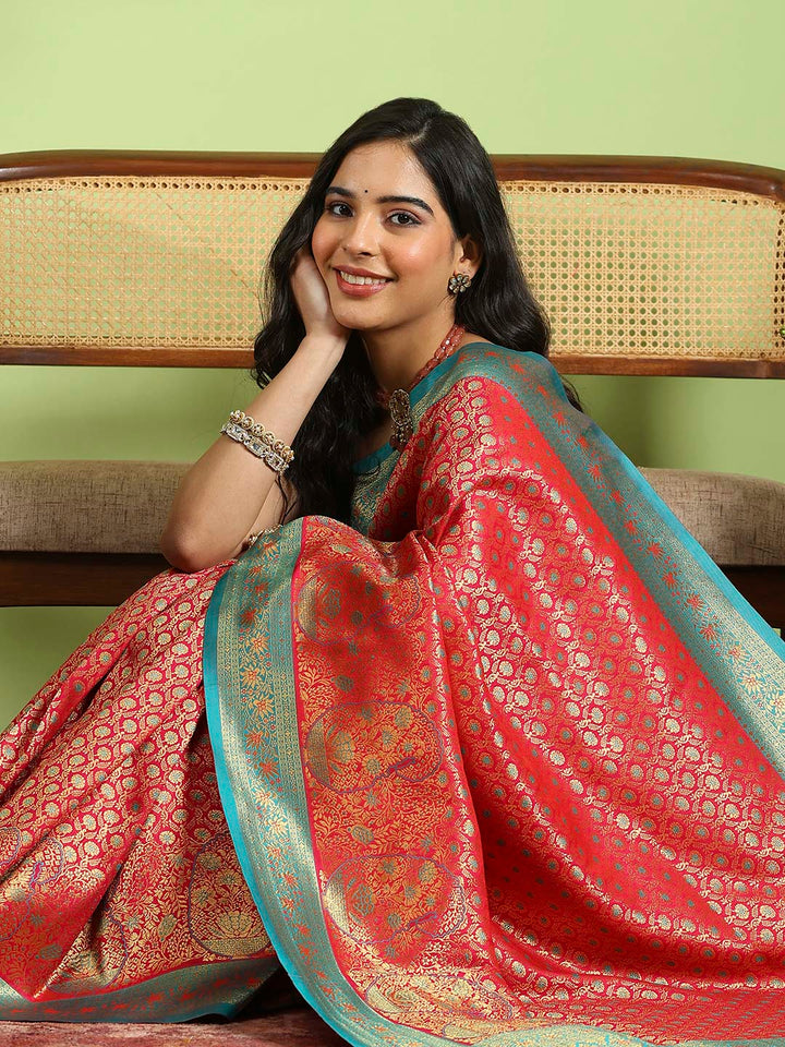Woven Design Art Silk Saree