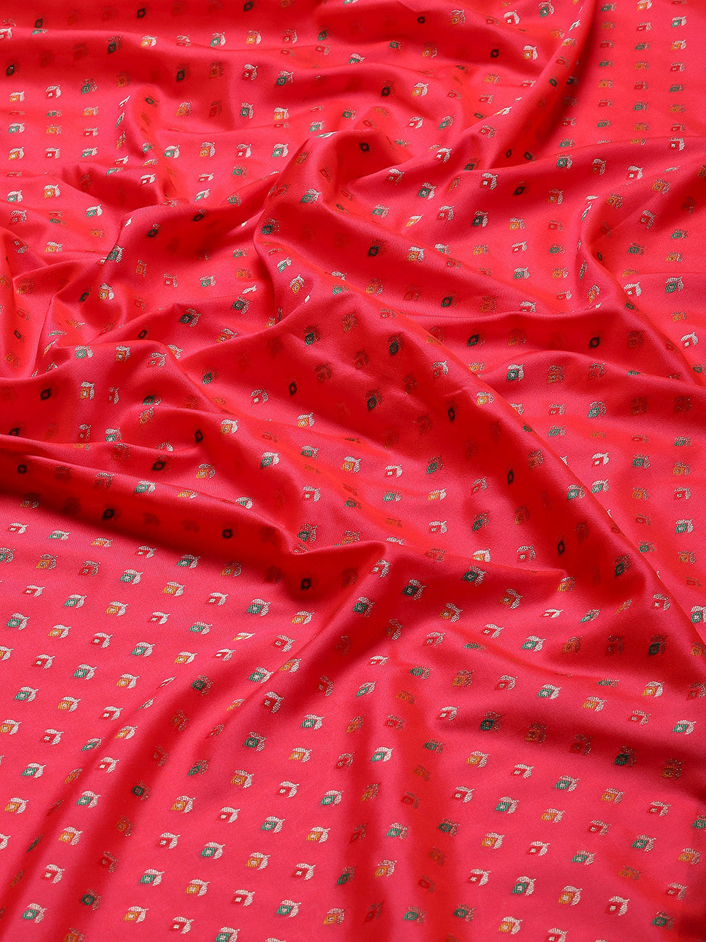 Zari Booti Woven Art Silk Banarsi Saree