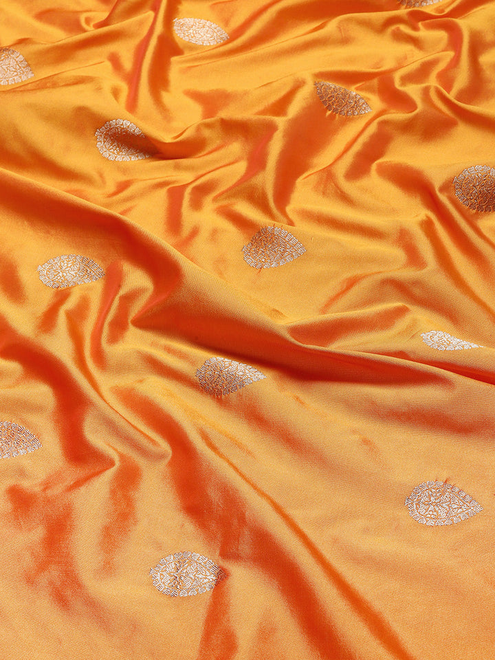 Zari Booti Woven Art Silk Banarsi Saree