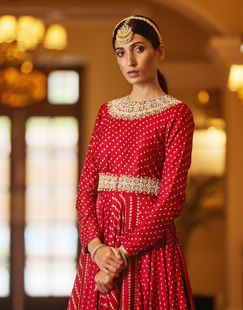 Embroidered Art Handloom Dupion Salwar Kameez Stitched Suit With Net Dupatta