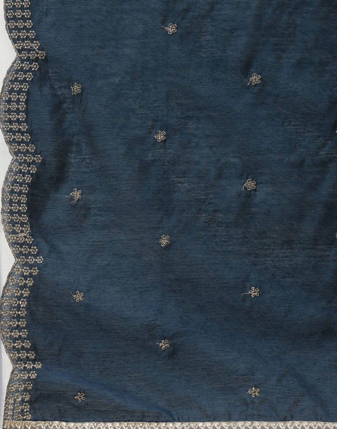 Embroidered Chanderi Suit Piece