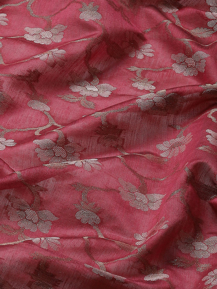 Zari Jaal Woven Cotton Saree