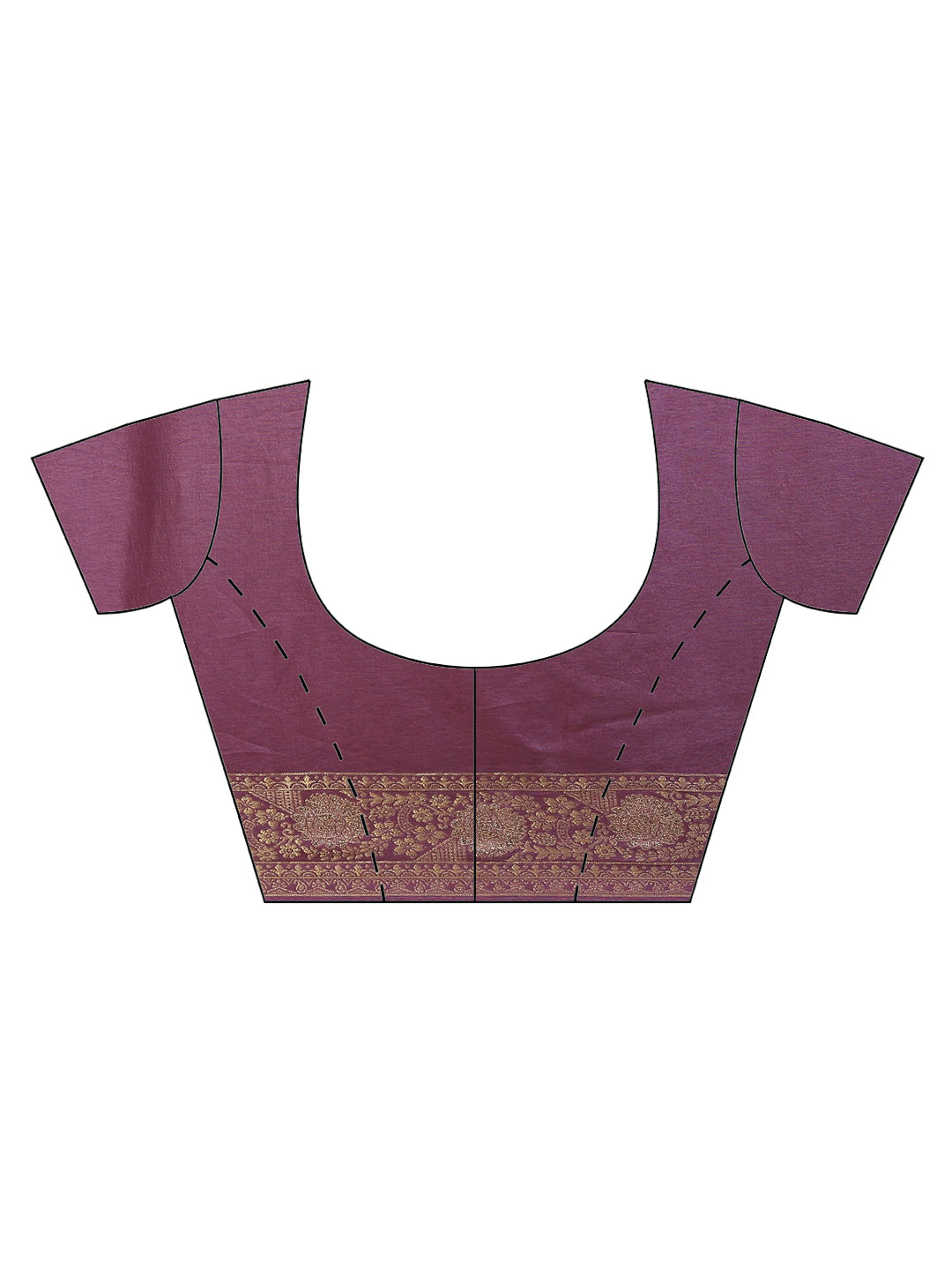 Zari Jaal Handloom Woven Saree