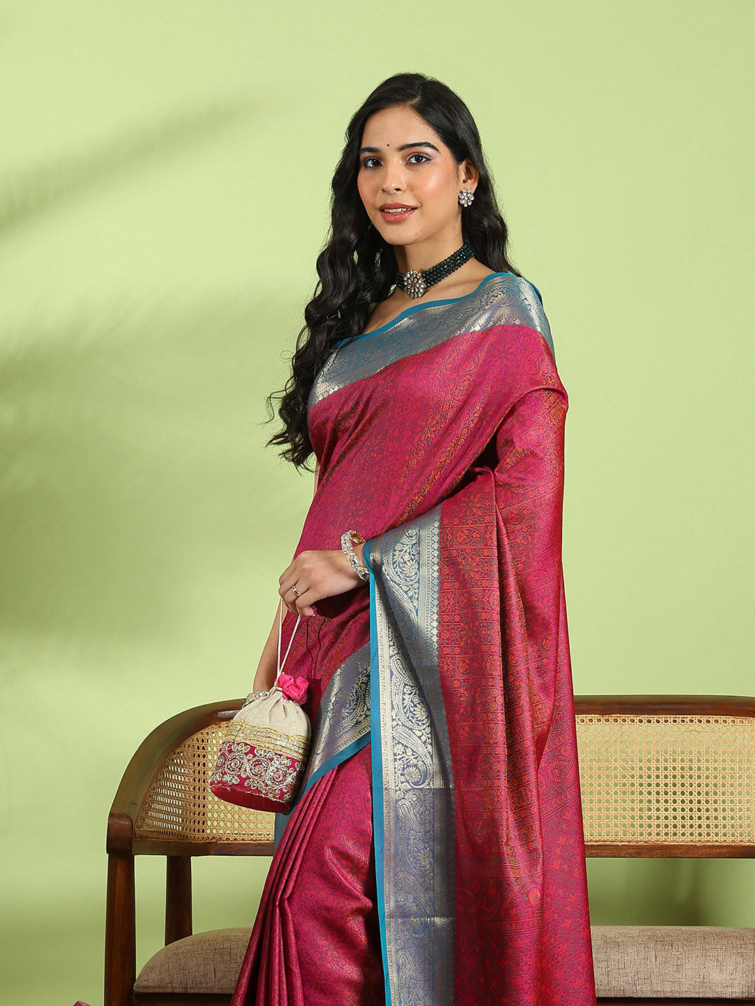 Woven Design Art Silk Saree