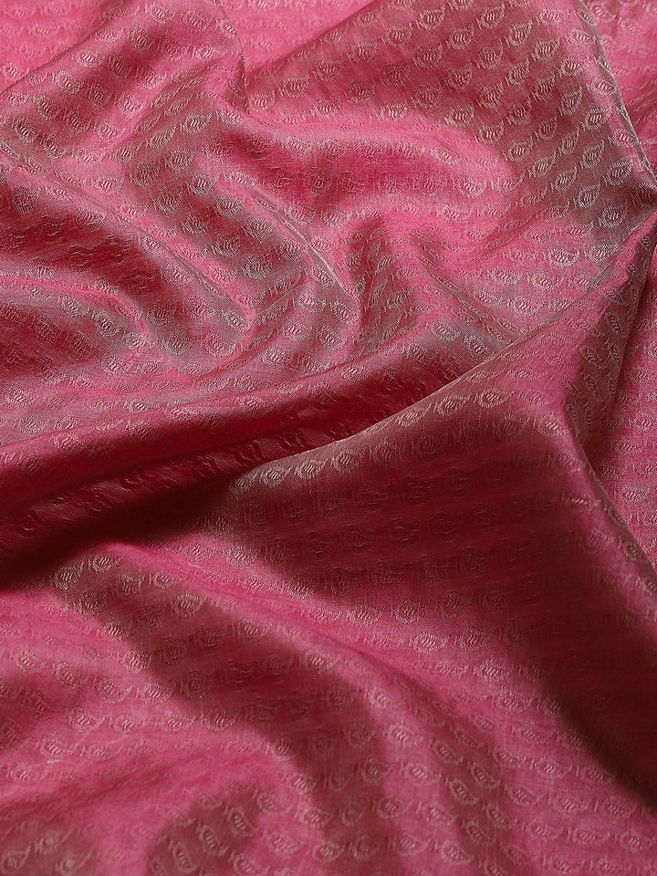 Plain Zari Border Handloom Woven Saree
