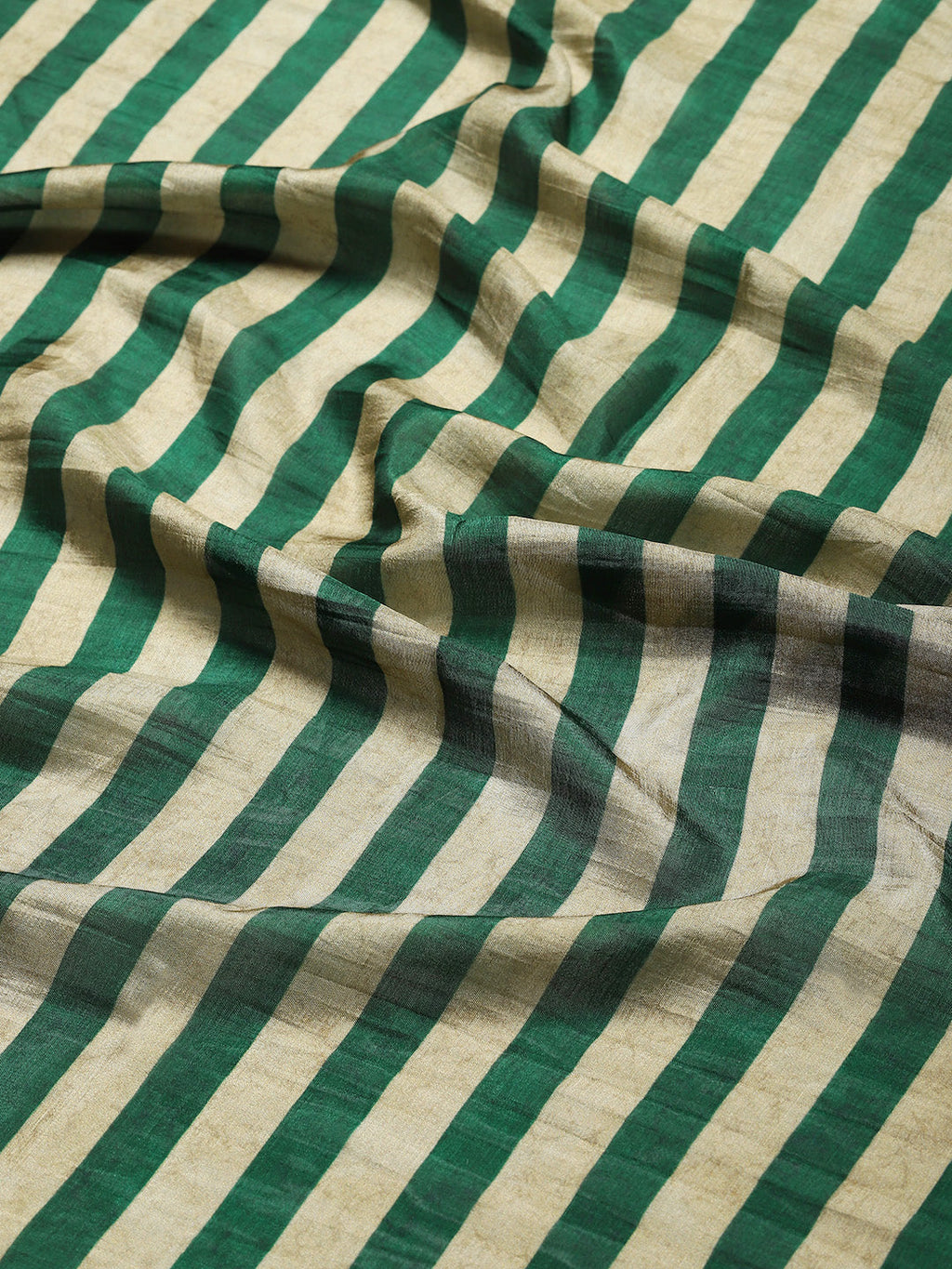 Zari Border Abstract Print Handloom Saree