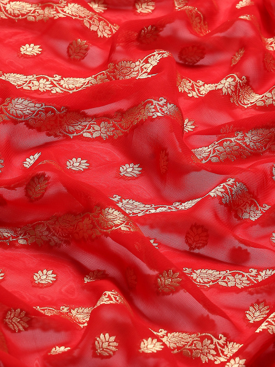 Swarovski Embroidered Georgette Saree