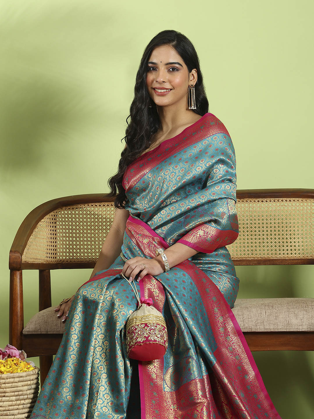 Woven Design Art Silk Saree