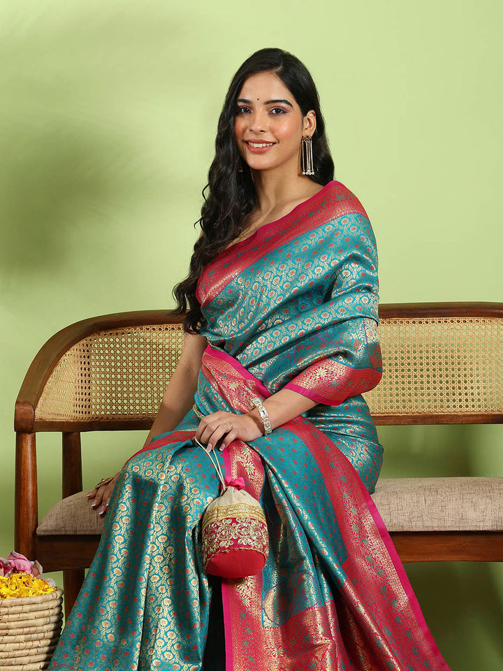 Woven Design Art Silk Saree