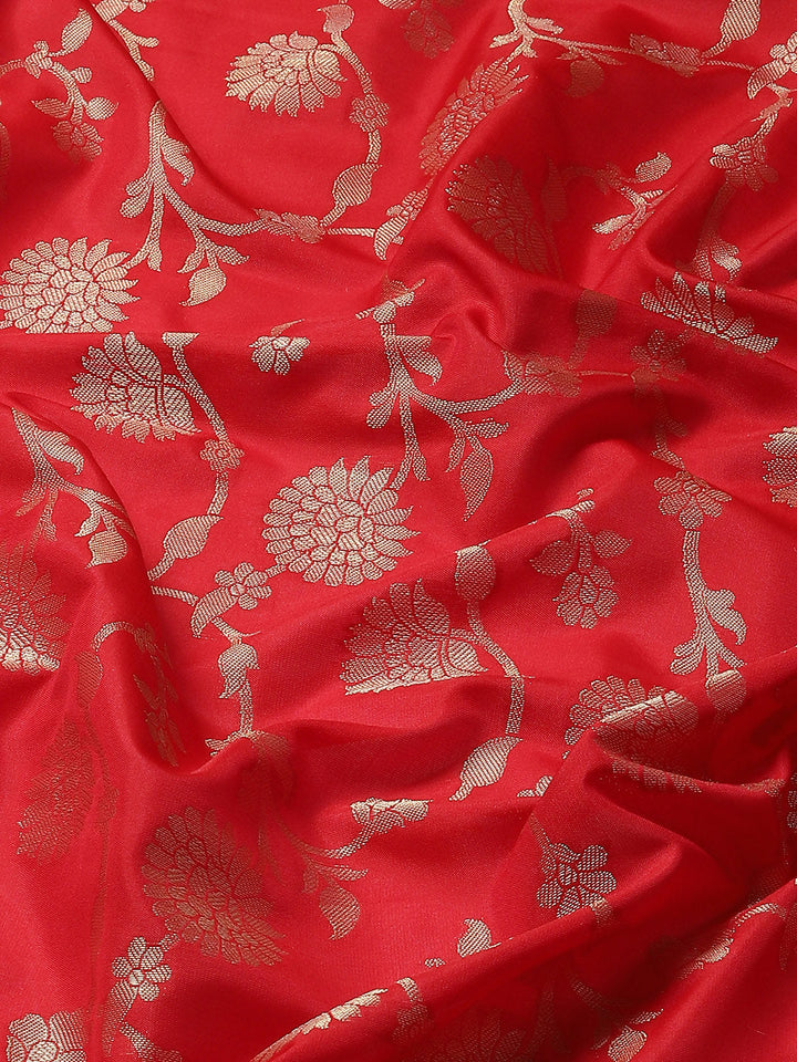 Floral Jaal Woven Cotton Saree