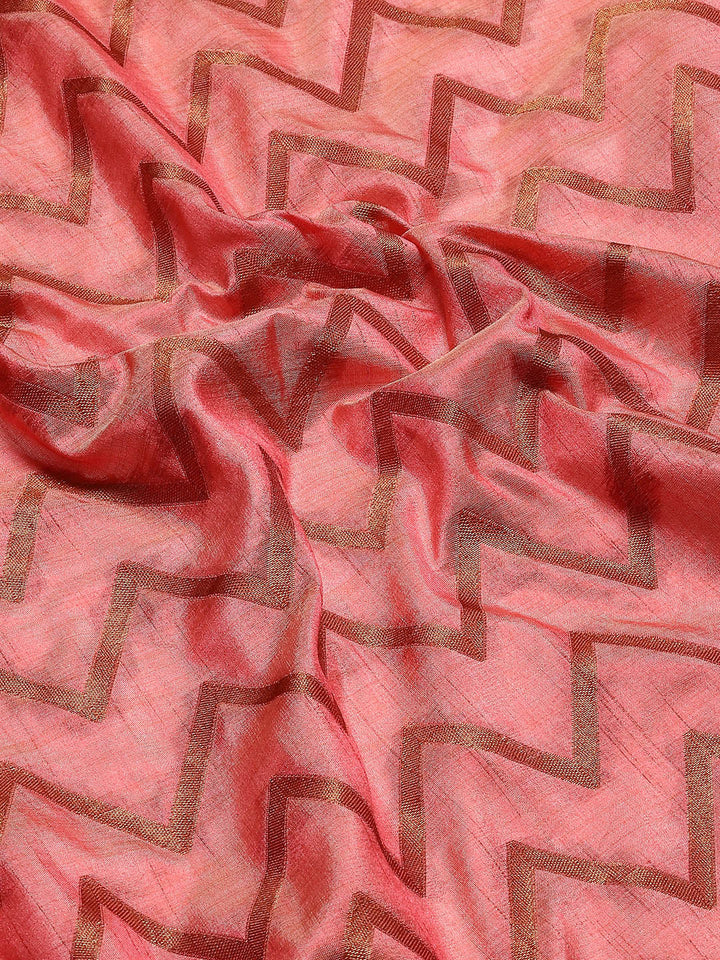 Zari Jaal Handloom Woven Saree