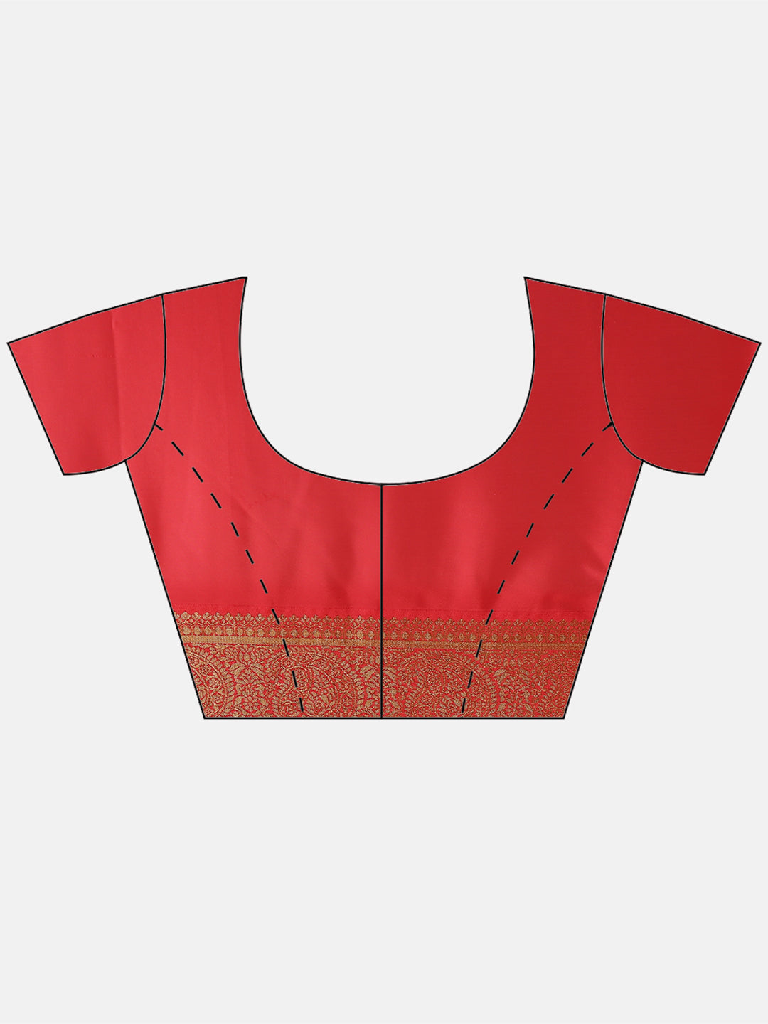 Zari Border Booti Art Handloom Woven Saree