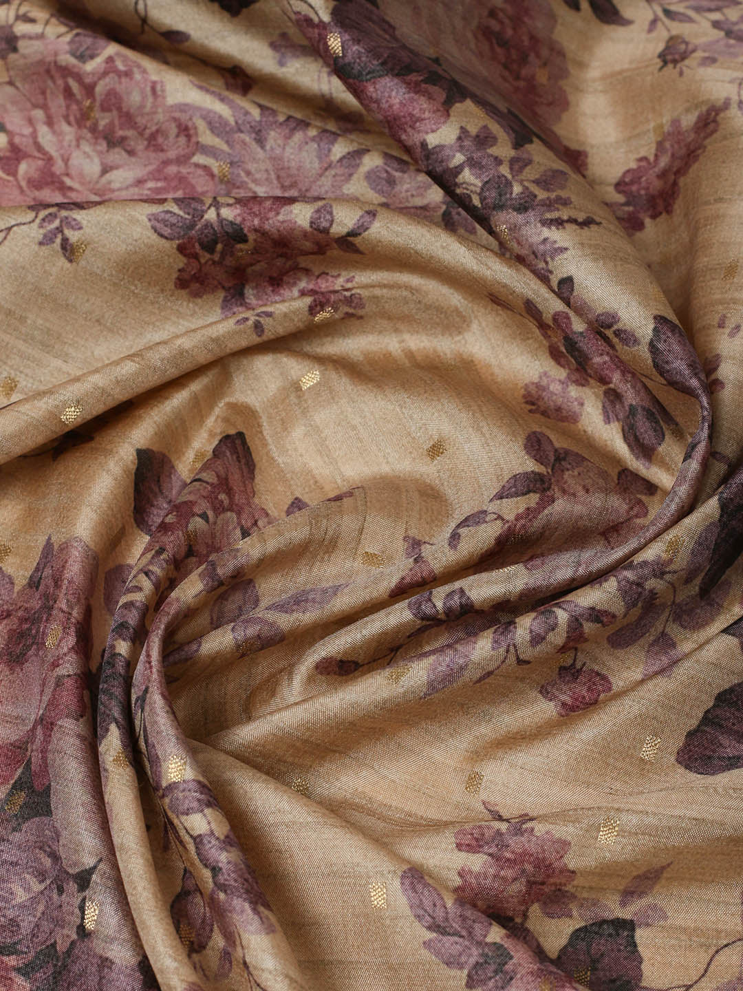 Digital Floral Printed Art Silk Saree