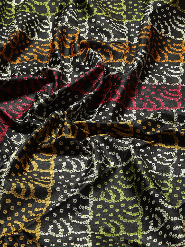 Zari Border Printed Handloom Saree
