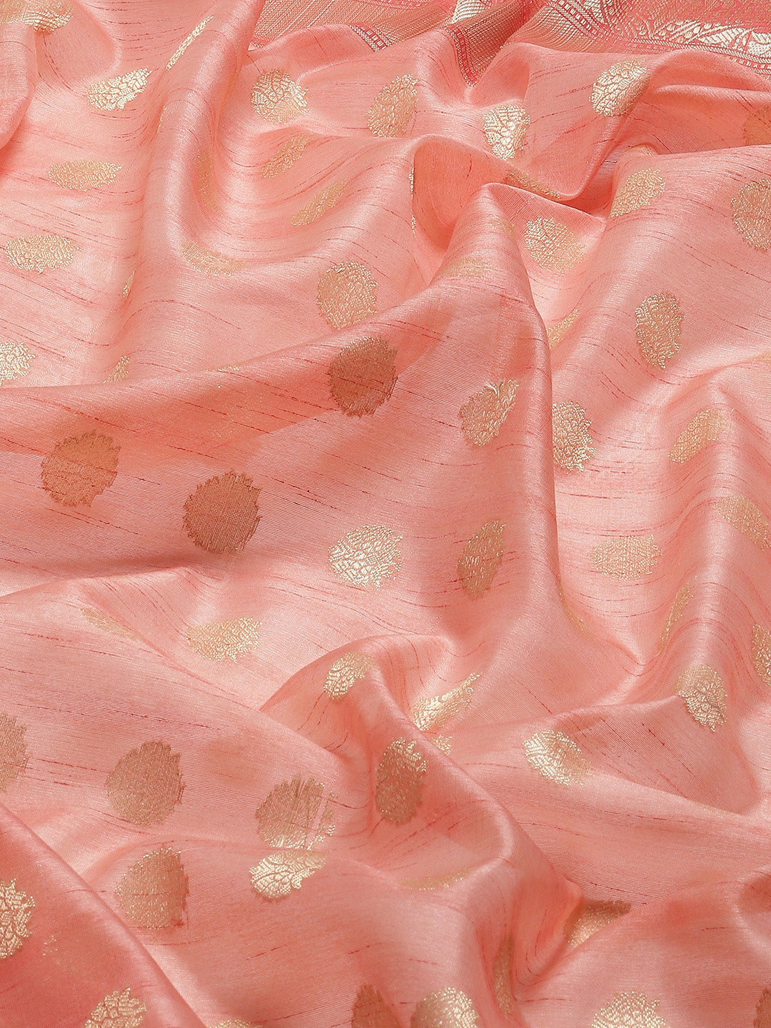 Zari Booti Cotton Woven Saree
