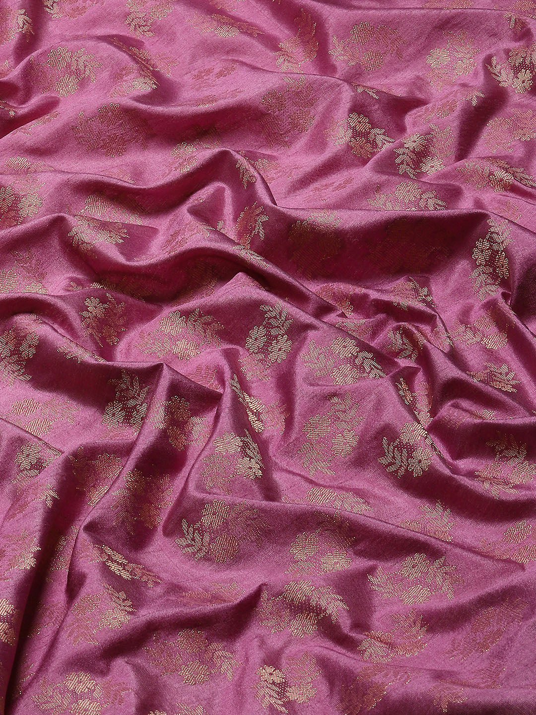 Zari Border Booti Woven Handloom Saree