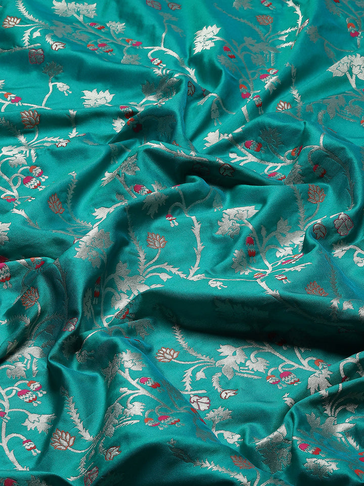 Zari Jaal Woven Art Silk Banarsi Saree