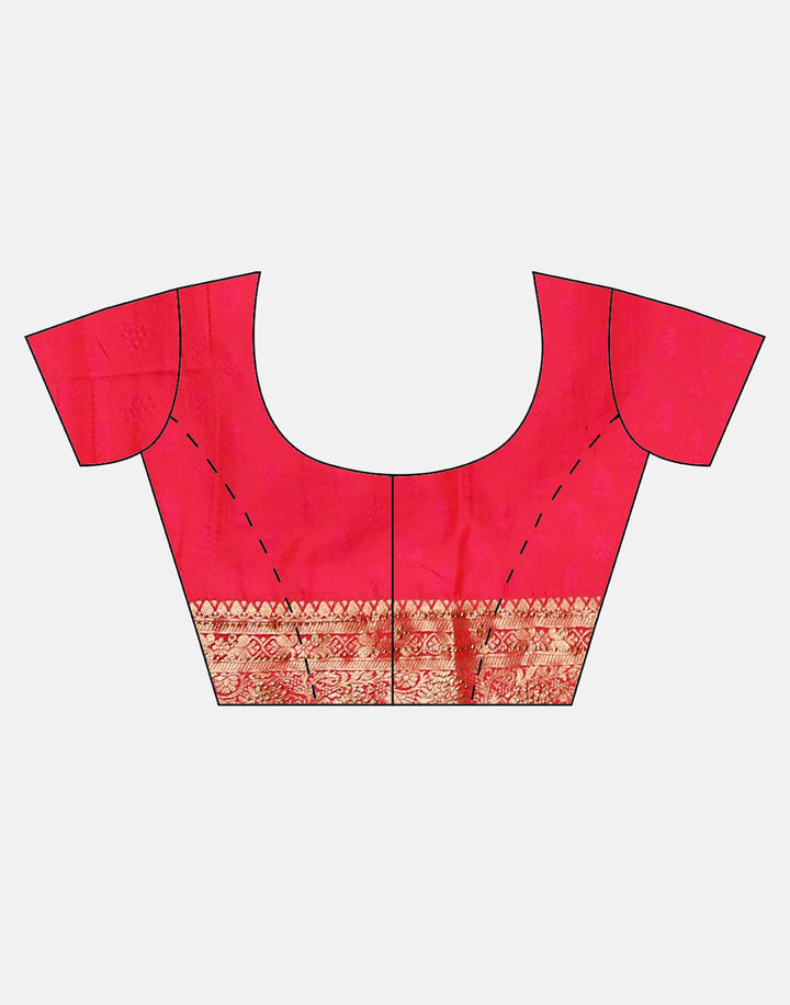 Woven Banarasi Art Handloom Saree