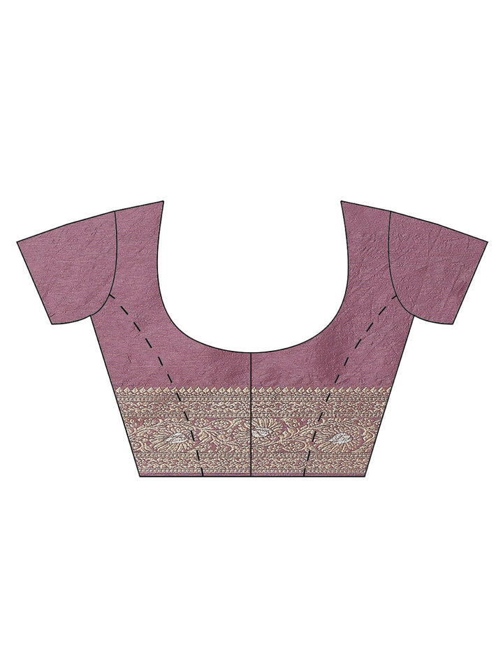 Zari Jaal Handloom Woven Saree