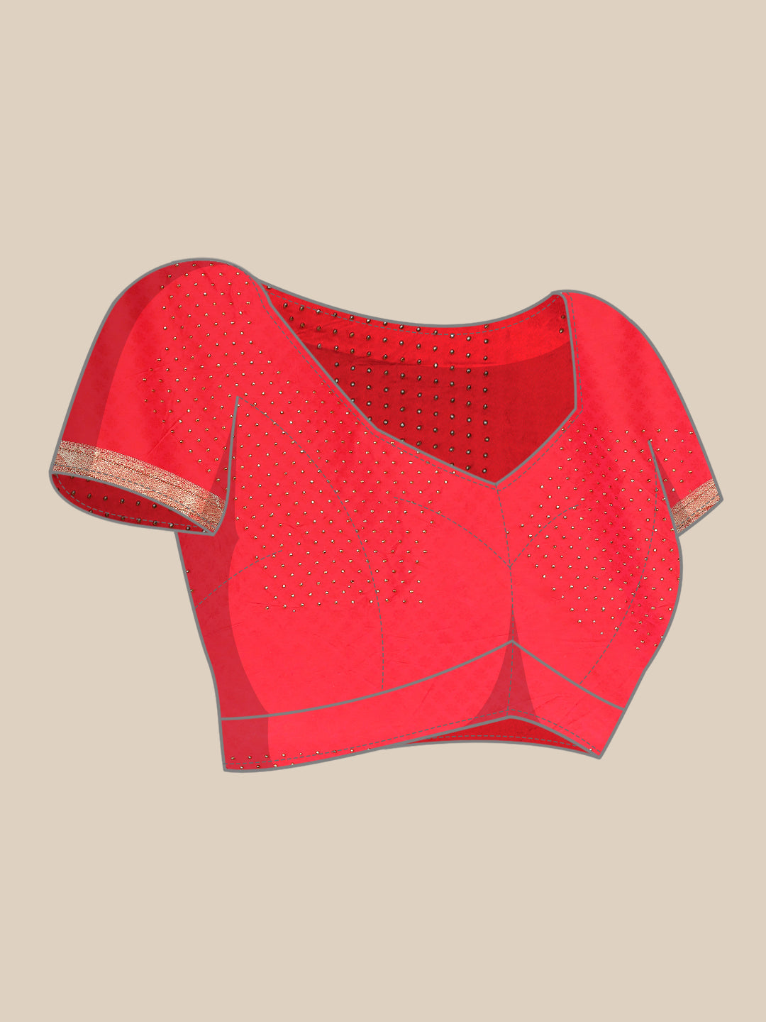 Stone Jaal Banarasi Art Handloom Saree