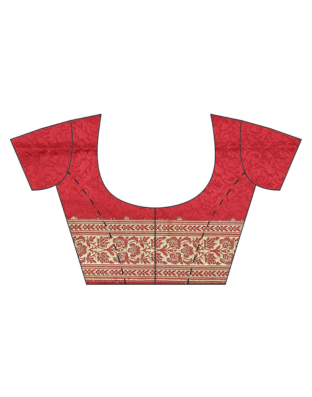 MBZ Meena Bazaar-Woven Banarasi Tanchoi Saree