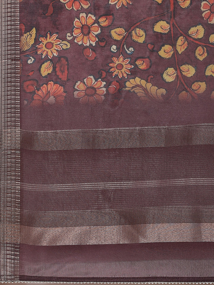 Neck Embroidered Chanderi Unstitched Suit Piece With Dupatta